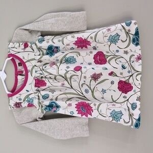 Tea Collection Floral Long Sleeve Dress